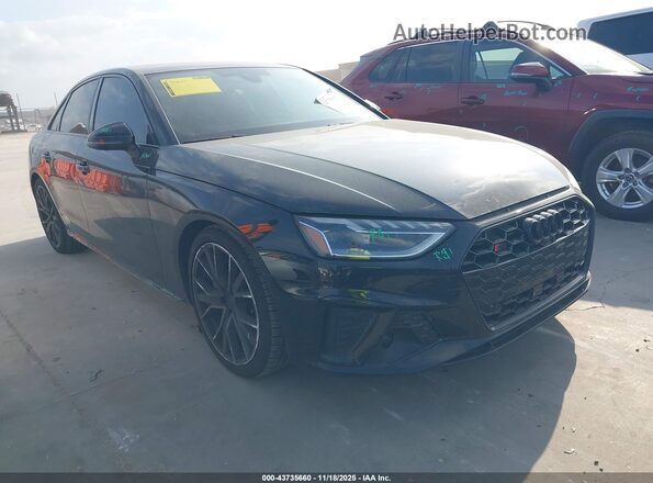 WAUB4AF46PA059178 2023 AUDI S4 Черный Передняя правая четверть