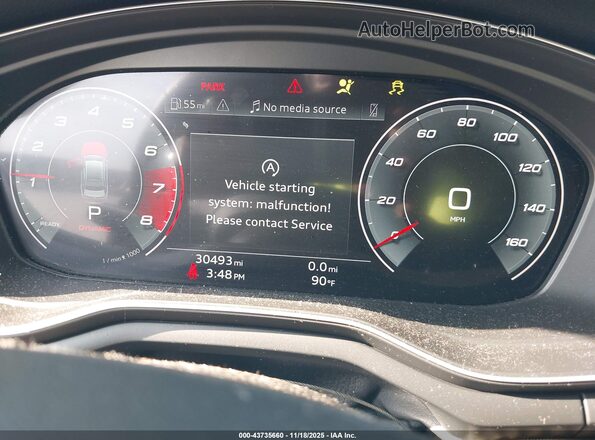 WAUB4AF46PA059178 2023 AUDI S4 Черный Вид задних сидений