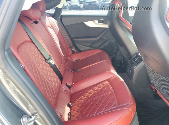 WAUB4CF52JA046536 2018 AUDI S5 Gray Հետևի նստատեղերի տեսք