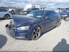 2019 Audi S5 3.0t Premium Синий vin: WAUB4CF54KA001213