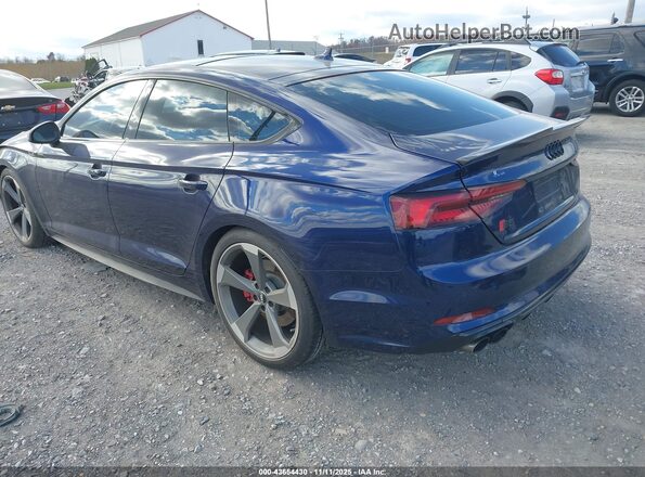 WAUB4CF54KA001213 2019 AUDI S5 Синий Задняя левая четверть