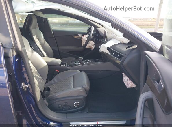 WAUB4CF54KA001213 2019 AUDI S5 Синий Вид салона спереди