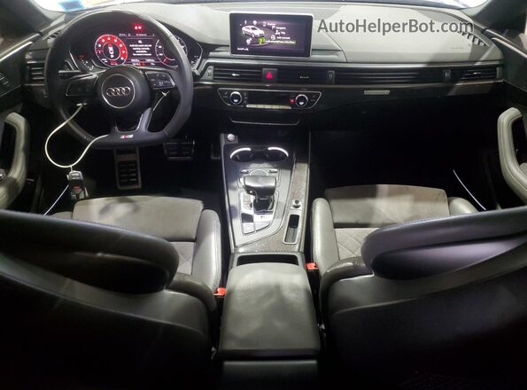 WAUB4CF5XKA080337 2019 AUDI S5 Синий Вид панели приборов