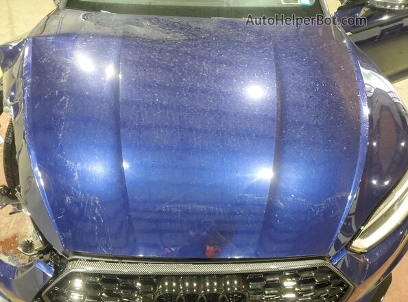 WAUB4CF5XKA080337 2019 AUDI S5 Синий Вид задней части салона