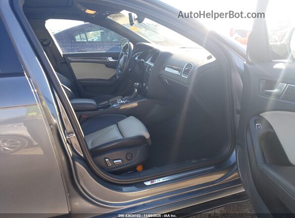 WAUBGAFL1GA003258 2016 AUDI S4 Черный Вид салона спереди