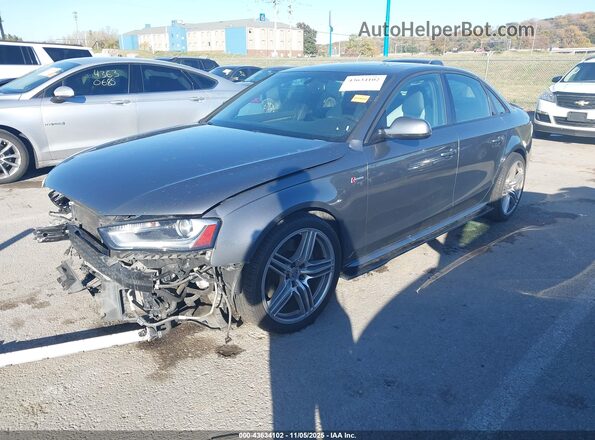 WAUBGAFL1GA003258 2016 AUDI S4 Черный Передняя левая четверть