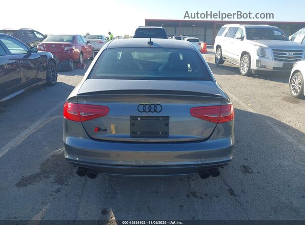 WAUBGAFL1GA003258 2016 AUDI S4 Черный 
