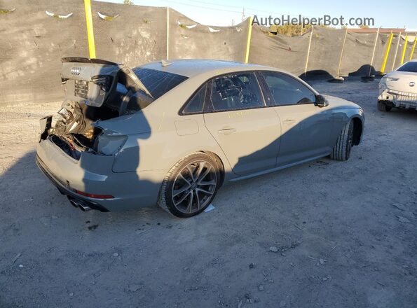 WAUC4AF40KA018638 2019 AUDI S4 Серый Задняя правая четверть
