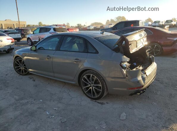 WAUC4AF40KA018638 2019 AUDI S4 Серый Задняя левая четверть