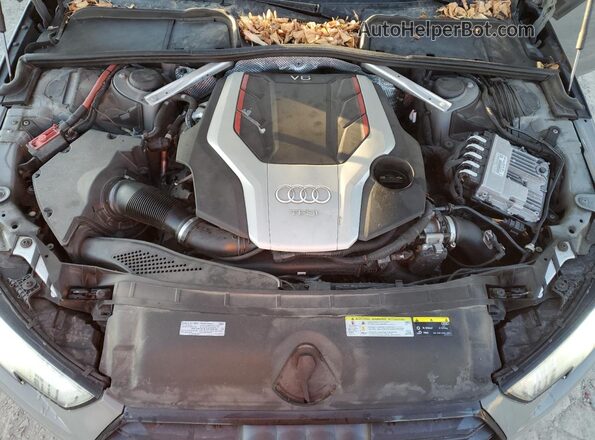 WAUC4AF40KA018638 2019 AUDI S4 Серый Вид задней части салона