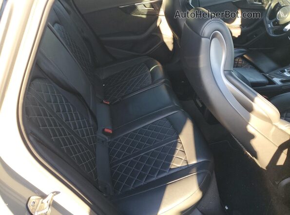 WAUC4AF40KA018638 2019 AUDI S4 Серый Вид задних сидений