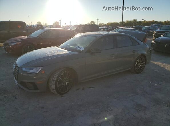 WAUC4AF40KA018638 2019 AUDI S4 Серый Передняя левая четверть