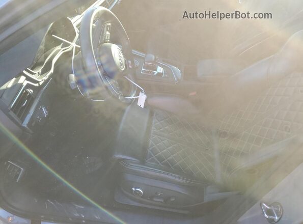 WAUC4AF40KA018638 2019 AUDI S4 Серый Вид салона спереди