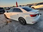 2018 Audi S4 Prestige Белый vin: WAUC4AF43JA002593