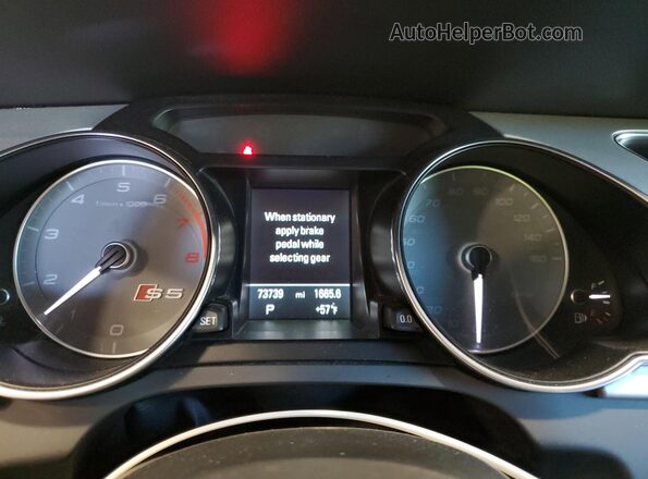 WAUC4AFR2GA022483 2016 AUDI S5 Черный Вид щитка приборов