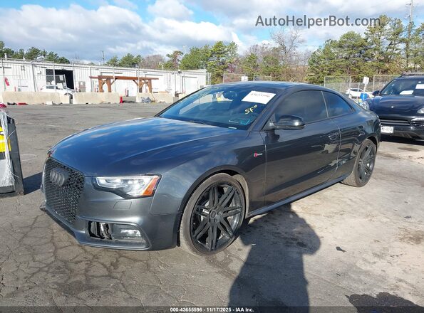 WAUC4AFR2HA001473 2017 AUDI S5 Gray Front left