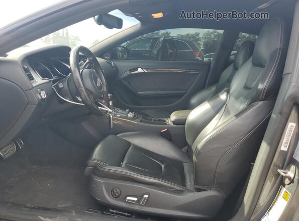 WAUC4AFR5GA054571 2016 AUDI S5 Серый Вид салона спереди