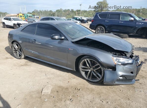 WAUC4AFR5GA054571 2016 AUDI S5 Серый Передняя правая четверть