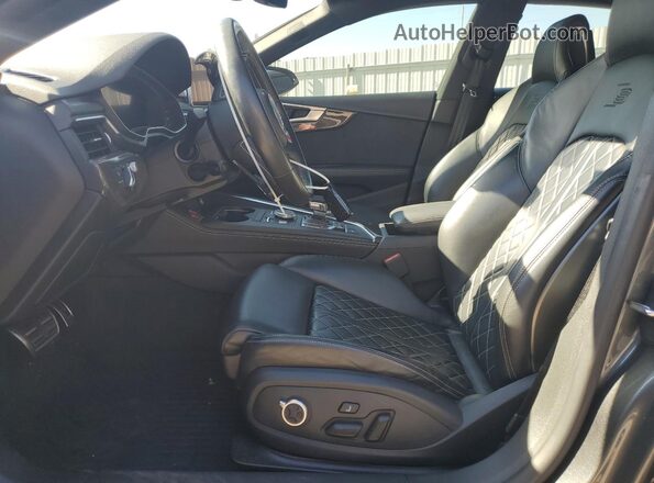 WAUC4CF53JA034741 2018 AUDI S5 Серый Вид салона спереди