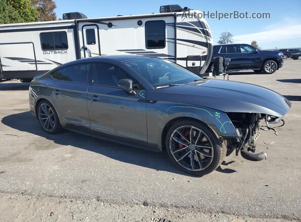 WAUC4CF53JA034741 2018 AUDI S5 Серый Передняя правая четверть
