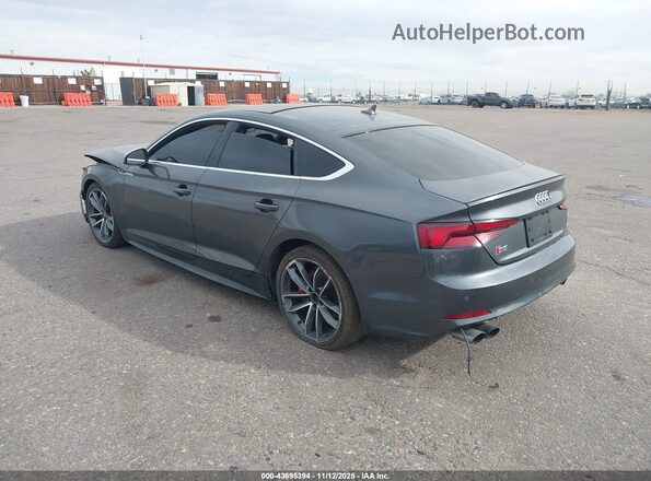 WAUC4CF55JA050004 2018 AUDI S5 Серый Задняя левая четверть