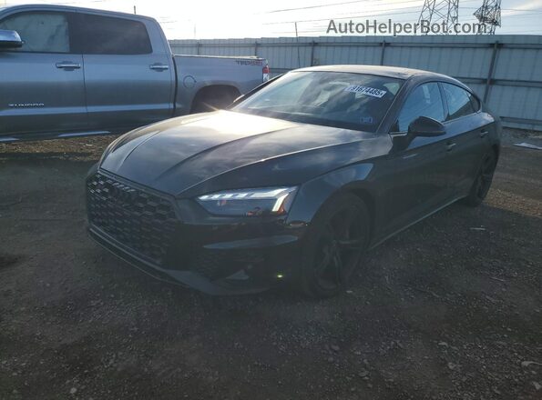WAUC4CF55RA099358 2024 AUDI S5 Черный Передняя левая четверть