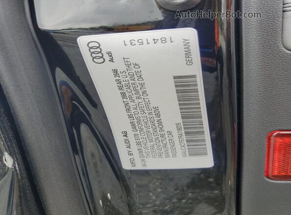 WAUC4CF57RA116015 2024 AUDI S5 Черный Вид подкапотного пространства