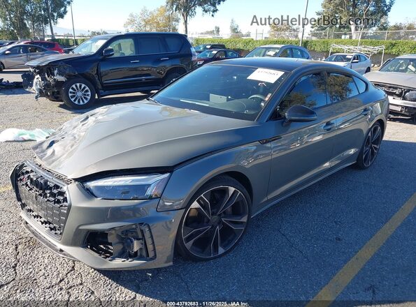 WAUC4CF59RA102990 2024 AUDI S5 Gray Передня ліва чверть