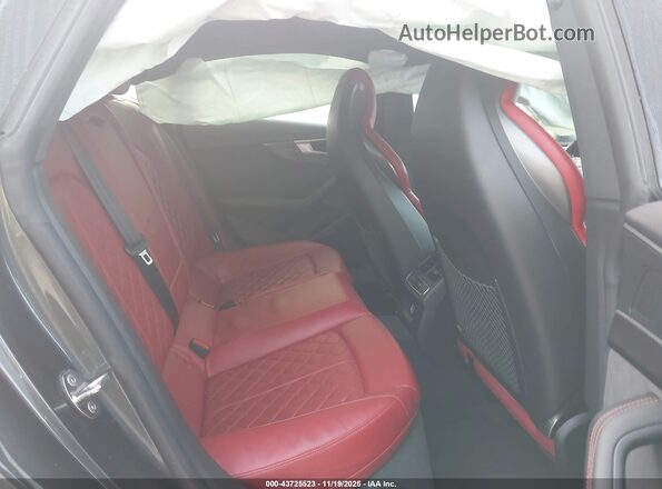 WAUC4DF57JA023084 2018 AUDI S5 Gray Widok naklejki z numerem VIN