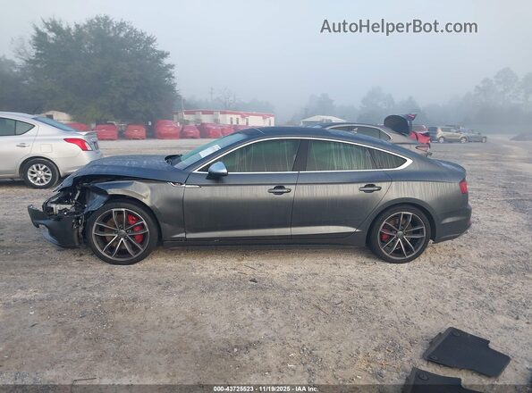 WAUC4DF57JA023084 2018 AUDI S5 Gray Widok wnętrza 360 stopni