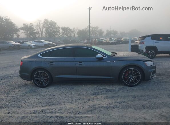 WAUC4DF57JA023084 2018 AUDI S5 Gray Widok wnętrza z tyłu
