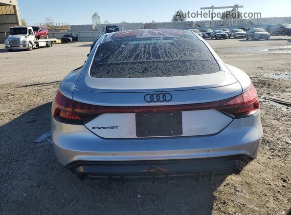 WAUCJBFWXP7008137 2023 AUDI E-TRON Серебряный Вид сзади
