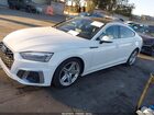 2021 Audi A5 Sportback Premium 45 Tfsi Quattro S Tronic White vin: WAUDACF54MA057091