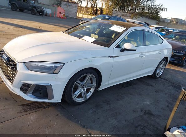 WAUDACF54MA057091 2021 AUDI OTHER White წინა მარცხენა ხედი სამი მეოთხედიდან
