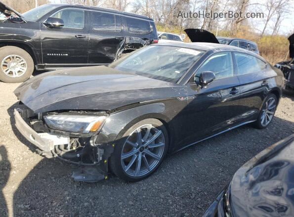 WAUDACF55SA007796 2025 AUDI OTHER Black Առջևի ձախ երեք քառորդ տեսարան
