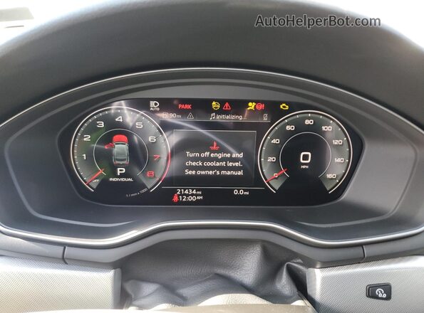 WAUDACF55SA007796 2025 AUDI OTHER Black Սարքավորումների վահանակի տեսք