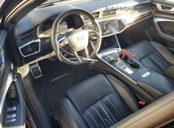 WAUFFAF22LN087427 2020 AUDI S6 Black Առջևի վահանակի տեսք
