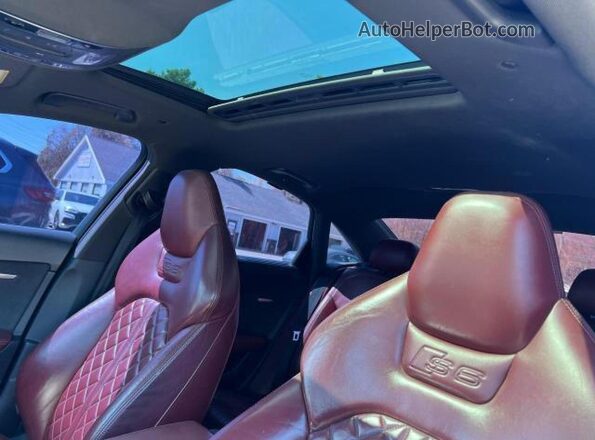 WAUFFAFC6JN000859 2018 AUDI S6 Черный Вид задней части салона
