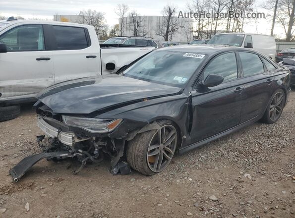 WAUH2AFC0GN082181 2016 AUDI S6 Black Przód lewy