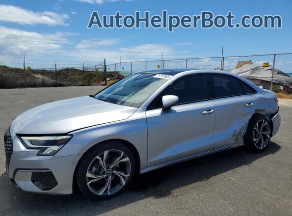 WAUHUDGY5NA100894 2022 AUDI OTHER Серебряный Передняя левая четверть