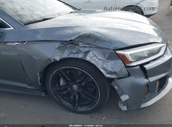 WAUTNAF51JA101757 2018 AUDI OTHER Gray Front view