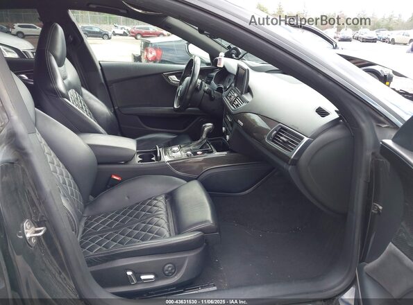 WAUW2AFC5GN196202 2016 AUDI S7 Gray Widok wnętrza z przodu