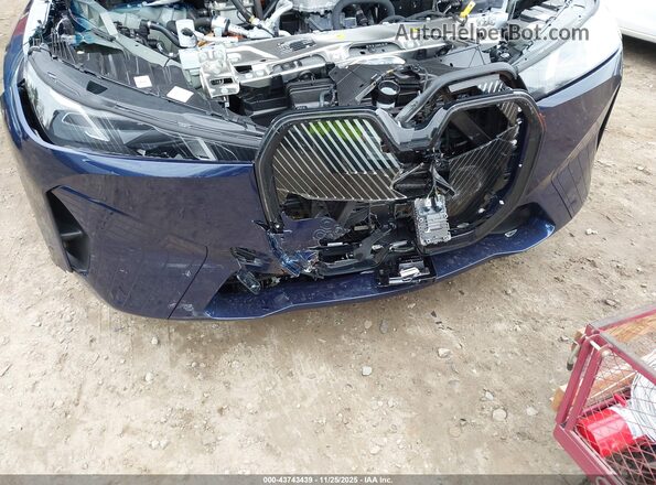 WB543CF00TCV89079 2026 BMW IX Blue Vista del cuadro de instrumentos