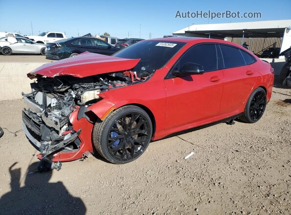 WBA13AL00M7H19209 2021 BMW M2 Красный Передняя левая четверть