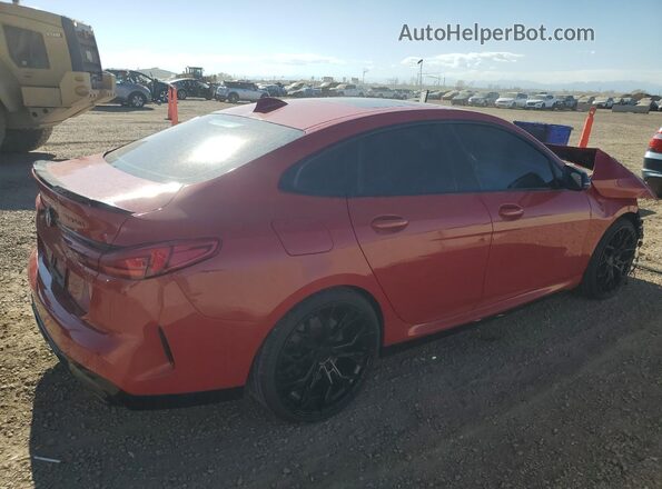 WBA13AL00M7H19209 2021 BMW M2 Красный Задняя правая четверть