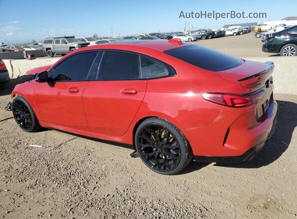 WBA13AL00M7H19209 2021 BMW M2 Красный Задняя левая четверть