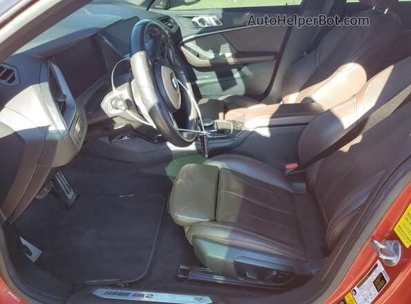 WBA13AL00M7H19209 2021 BMW M2 Красный Вид салона спереди