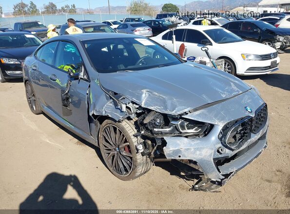 WBA13AL01R7R78117 2024 BMW M235 GRAN COUPE Gray Przód prawy