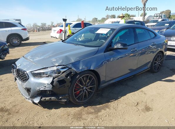 WBA13AL01R7R78117 2024 BMW M235 GRAN COUPE Gray Przód lewy