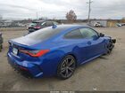 2021 Bmw M440i Xdrive Синий vin: WBA13AR0XMCF60309